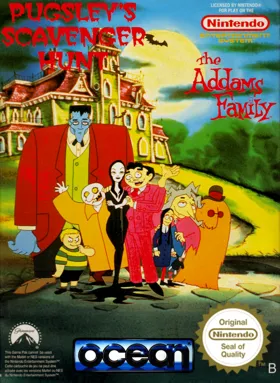 Addams Family, The - Pugsley's Scavenger Hunt (Europe) (Beta) box cover front
